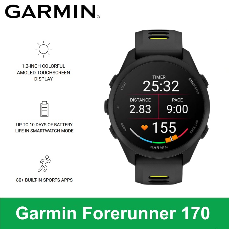 Timex Watches Smartwatch - Smartwatch Garmin Forerunner 170 Professionale per