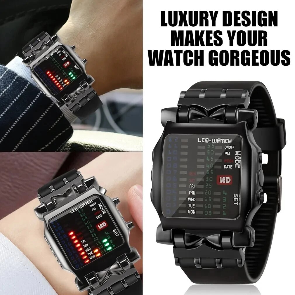 Timex Watches Smartwatch - Orologio a LED binario Orologio elettronico