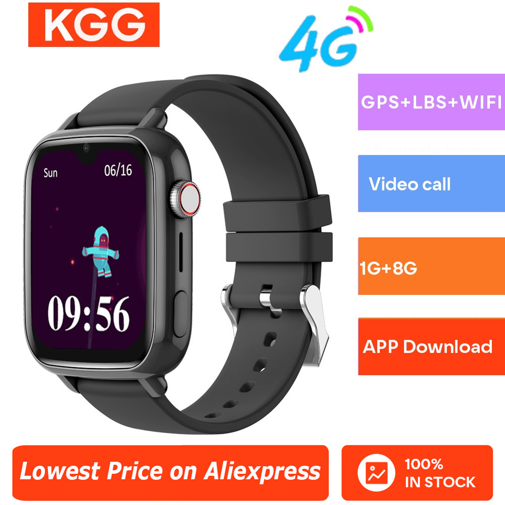 Smartwatch Watches For Kids With Gps - Orologio intelligente 4G Videocamera per bambini