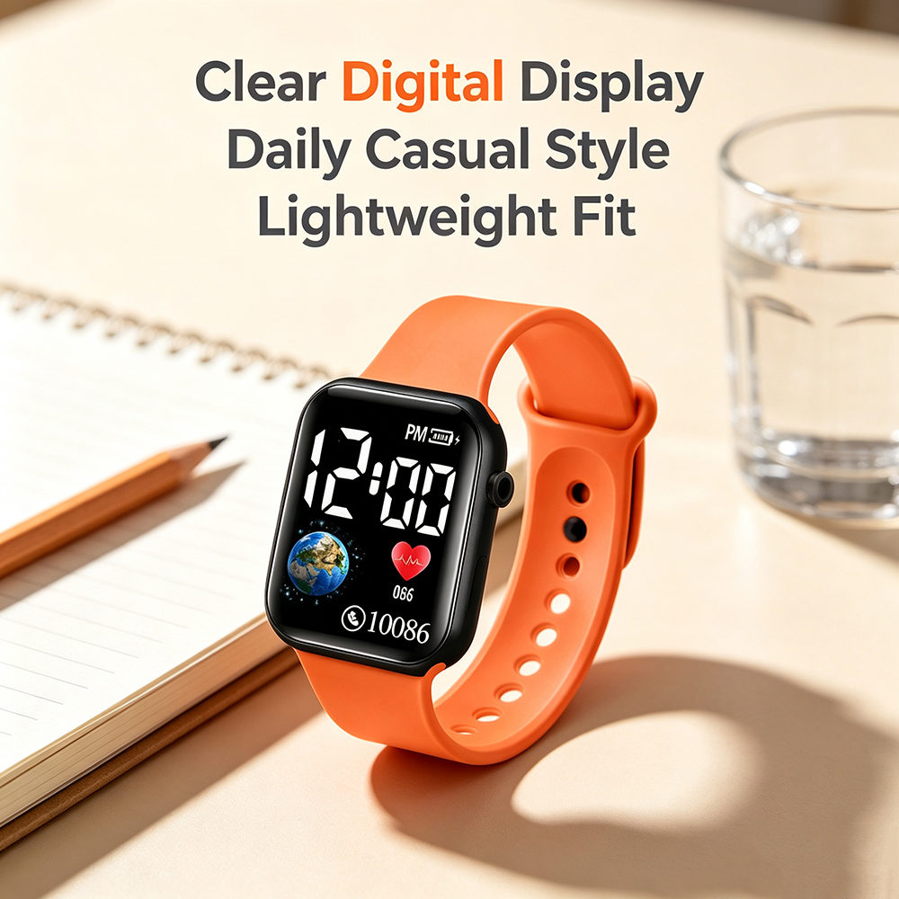 Orologi Digitali LED Quadrati  - Smartwatch Watches For Girls recensione e prezzo