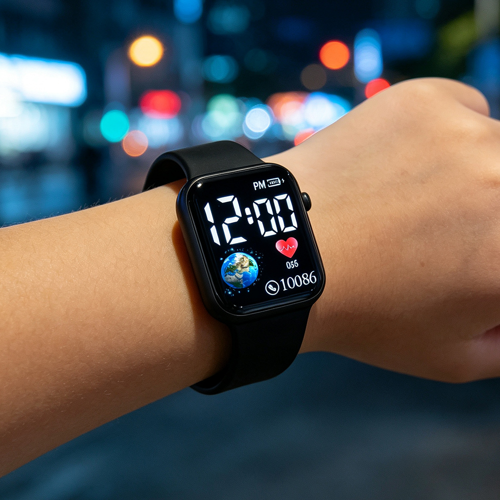 Orologi Digitali LED Quadrati  - Smartwatch Watches For Girls recensione e prezzo
