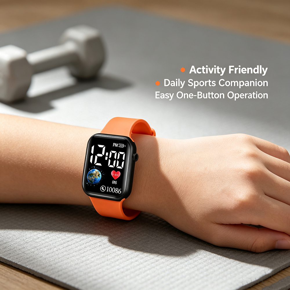 Orologi Digitali LED Quadrati  - Smartwatch Watches For Girls recensione e prezzo