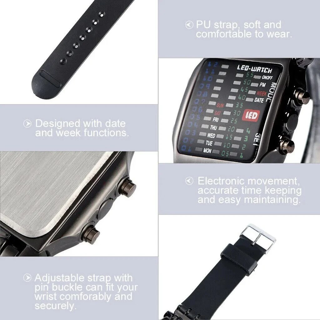 Orologio a LED binario Orologi - Timex Watches Smartwatch recensione e prezzo
