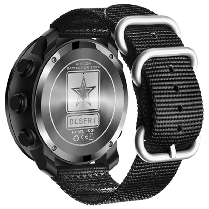 NORTH EDGE DESERT Orologio dig - Altimeter Compass Watch recensione e prezzo