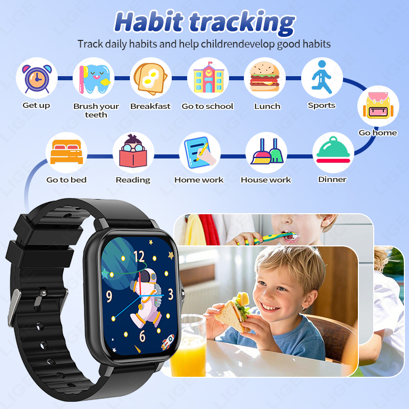 LIGE 2025 Audiobook Bambini Sm - Smartwatch Digital Watches For Kid Girl recensione e prezzo