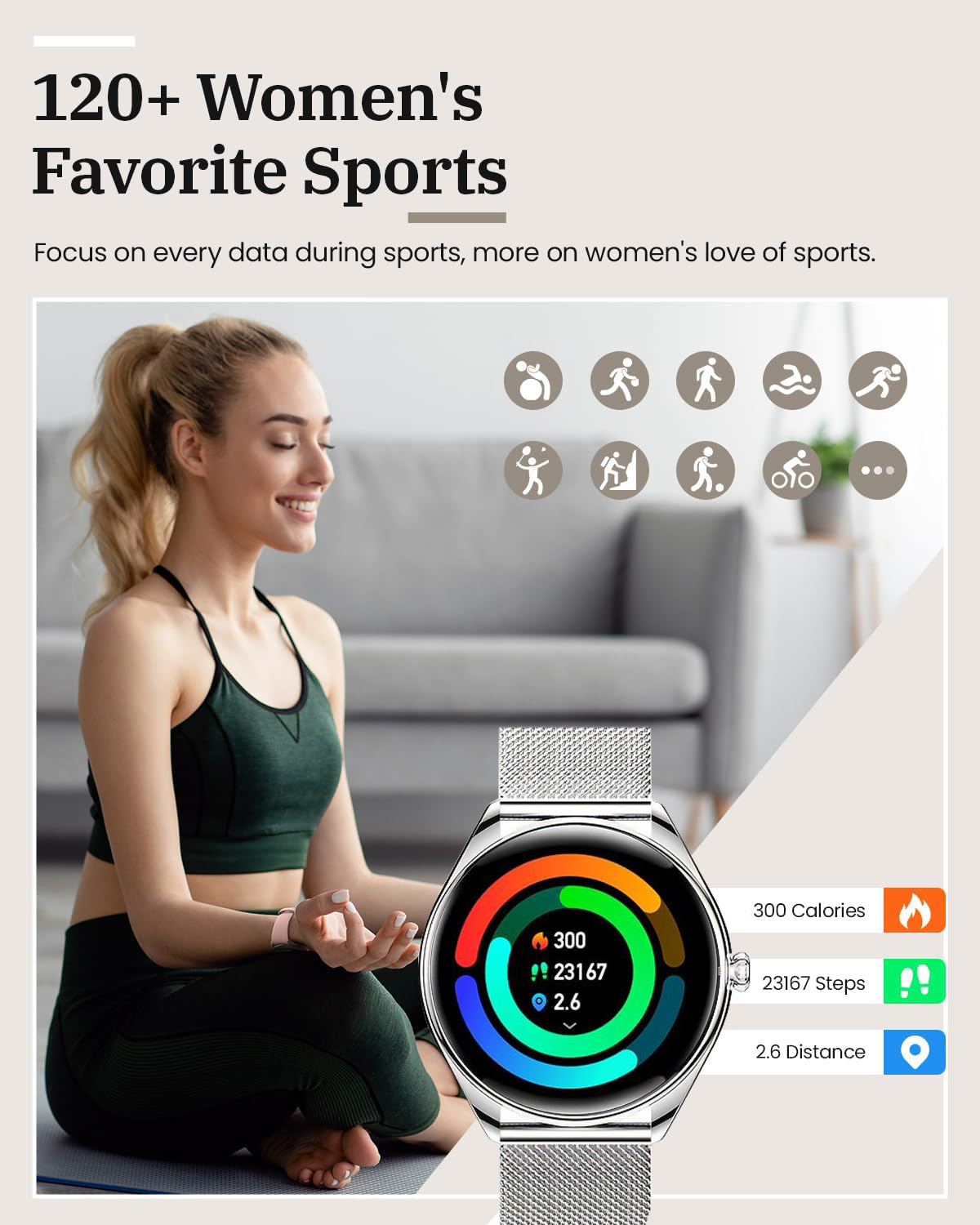 2026 Originale per Donne Smart - Watches Ladies Smartwatch recensione e prezzo