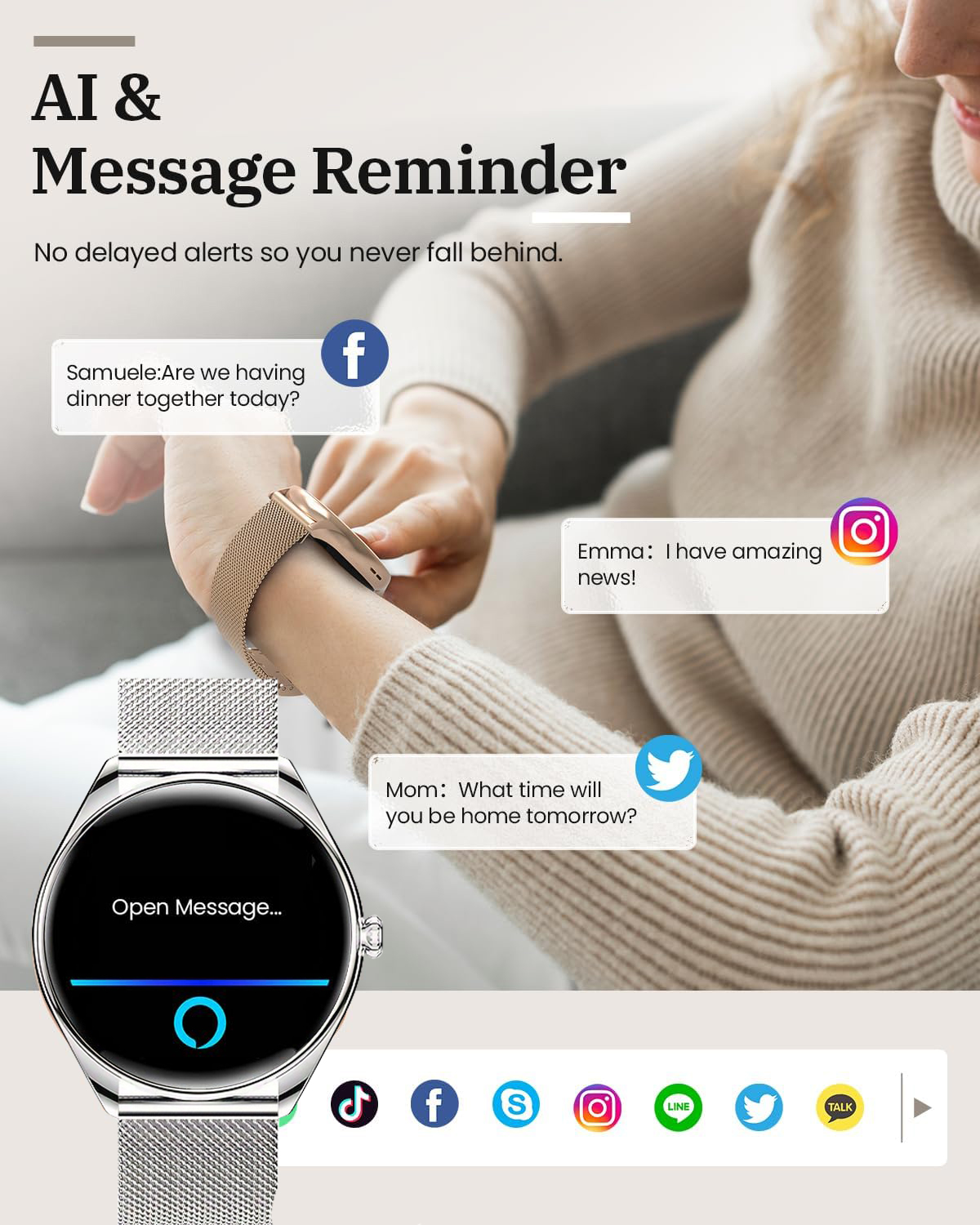 2026 Originale per Donne Smart - Watches Ladies Smartwatch recensione e prezzo