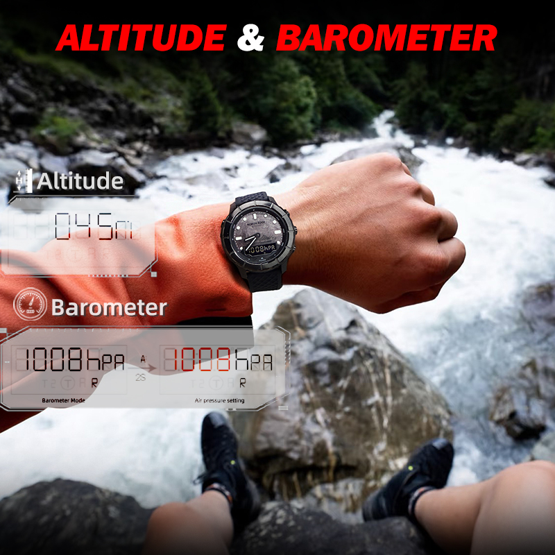 NORTH EDGE THARSIS Orologio di - Altimeter Compass Watch recensione e prezzo