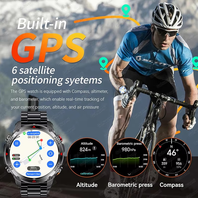 Smartwatch Militare GPS 540mAh - Altimeter Compass Watch recensione e prezzo