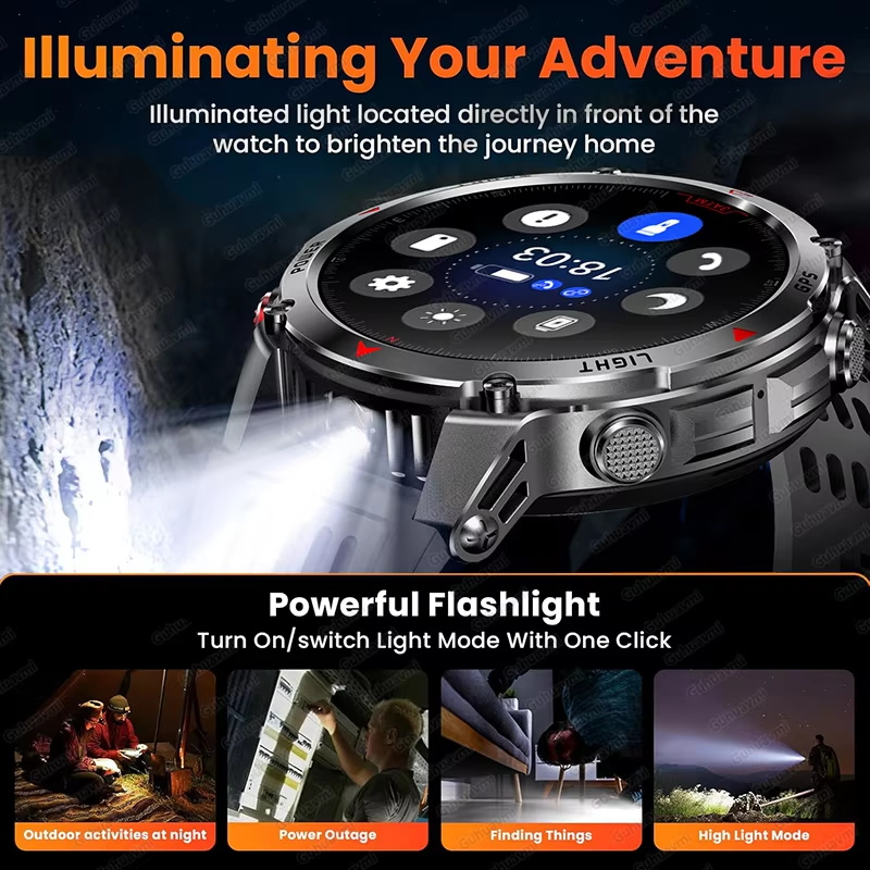 Smartwatch Militare GPS 540mAh - Altimeter Compass Watch recensione e prezzo