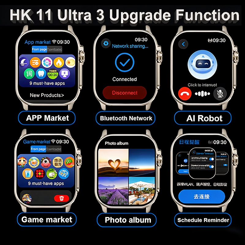 Nuovi Orologi da Uomo HK11 ULT - Smartwatch Watches For Women With Gps recensione e prezzo