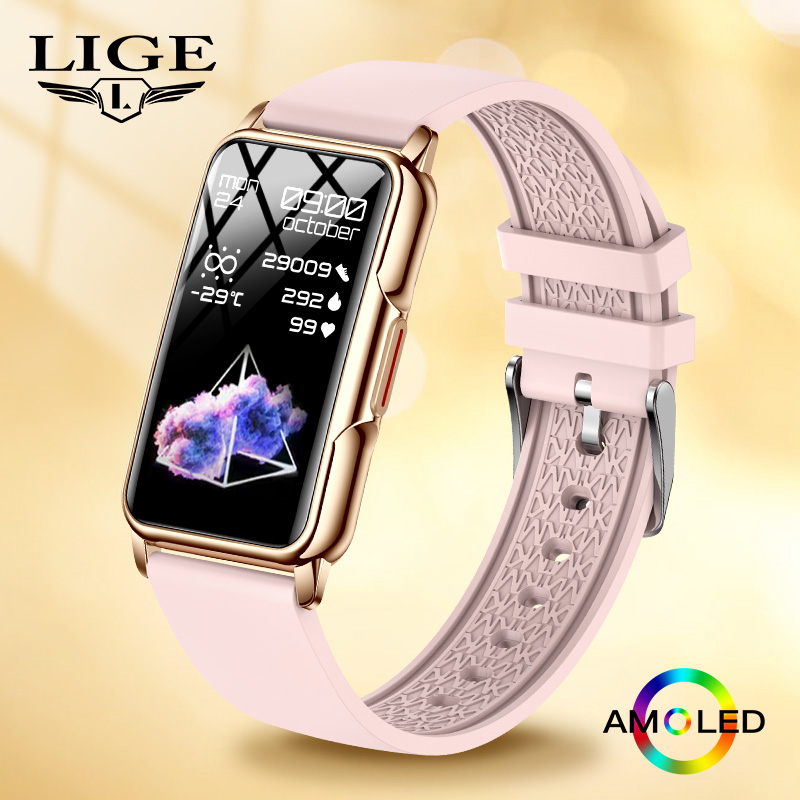 LIGE Pedometro Chiamata Blueto - Watches Ladies Smartwatch recensione e prezzo